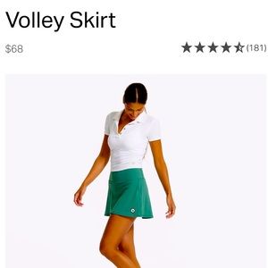 Vuori Volley skirt- never worn!